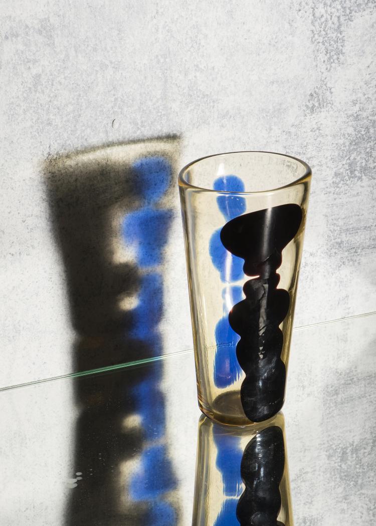 Bild 3 zu Objekt, Vase 'A macchie', um 1950, Fulvio Bianconi, Venini & C., Murano, 143C 508