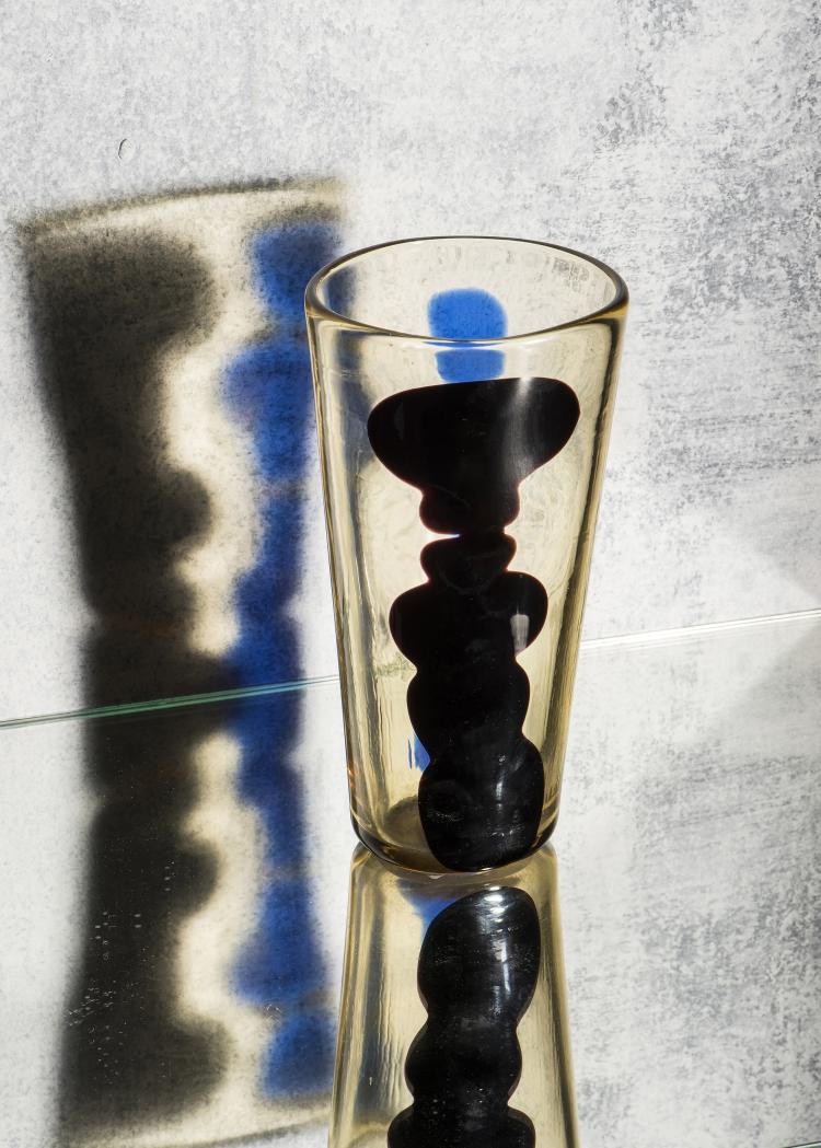 Bild 4 zu Objekt, Vase 'A macchie', um 1950, Fulvio Bianconi, Venini & C., Murano, 143C 508