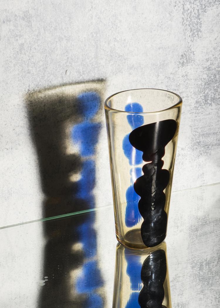Bild 12 zu Objekt, Vase 'A macchie', um 1950, Fulvio Bianconi, Venini & C., Murano, 143C 508