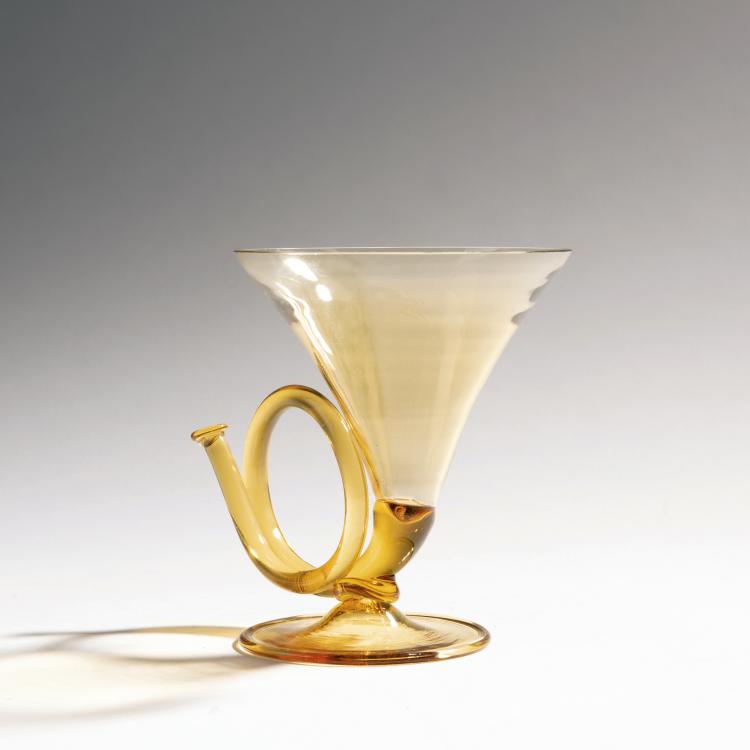 Bild 1 zu Objekt, Vase 'Tromba', um 1948, Venini & C., Murano, 143C 502