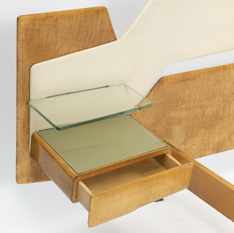 Bild 1 zu Objekt, Bett, um 1953, Dassi Mobili Moderni, Lissone, 143A 42