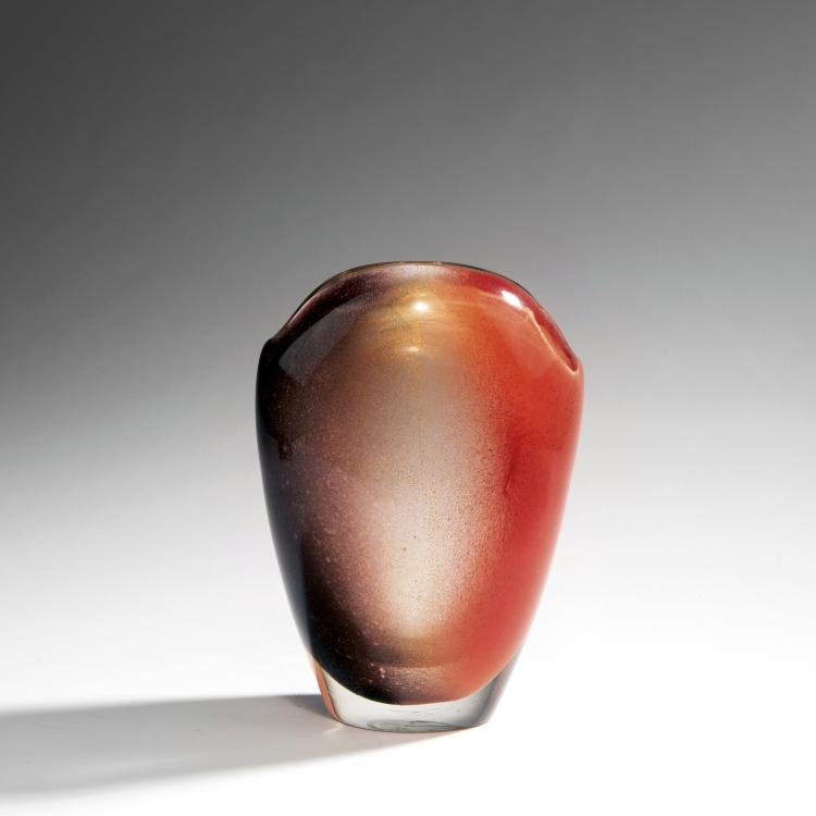 Hauptbild zu Objekt, Vase 'Valva polveri', 1954, Seguso, Archimede, Murano, 143C 608