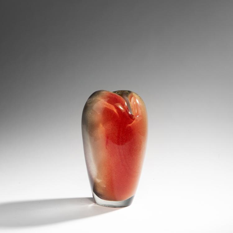 Bild 1 zu Objekt, Vase 'Valva polveri', 1954, Seguso, Archimede, Murano, 143C 608
