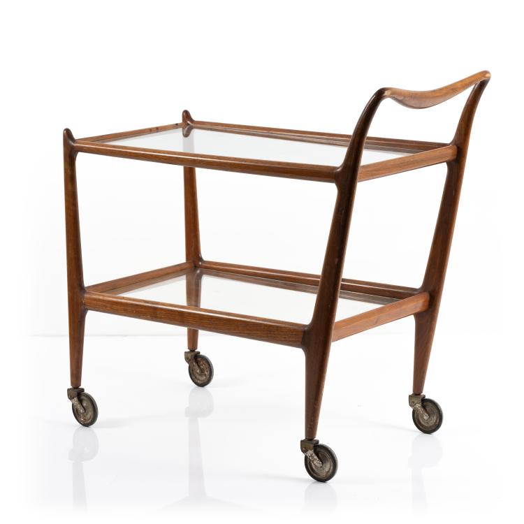 Hauptbild zu Objekt, Servierwagen '58' -  Variante, um 1952, De Baggis, Angelo, Cant&ugrave; (zugeschrieben)., 143A 41