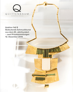 Important Artists' Jewelry of the 20th Century - two Private Collections