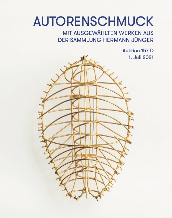 Autorenschmuck mit ausgewählten Werken aus der Sammlung Hermann Jünger
