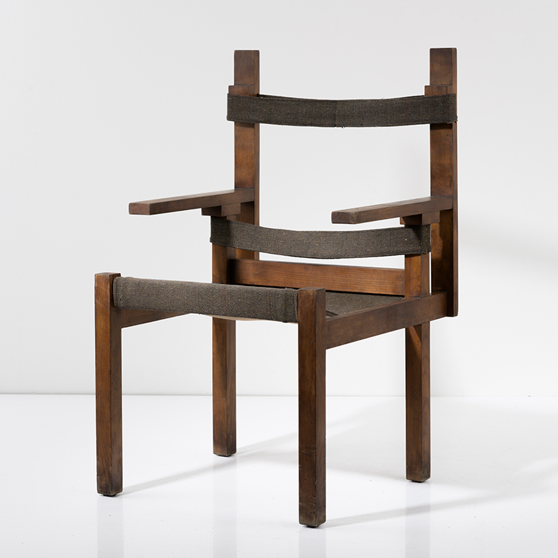 Marcel Breuer, Lattenstuhl 'ti 1a', 1924